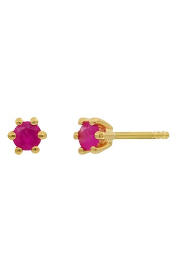 Bony Levy El Mar Stud Earrings In 18k Yellow Gold