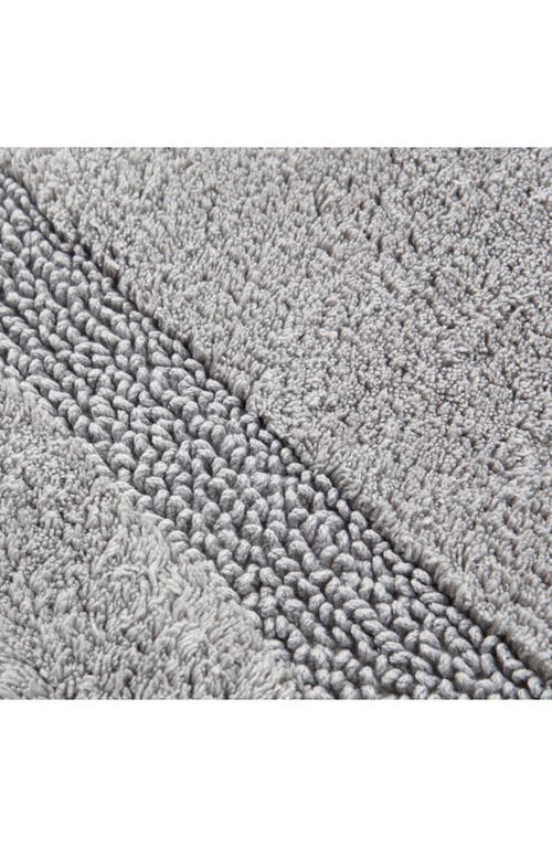 Nautica Peniston Bath Rug In Light Pastel Grey