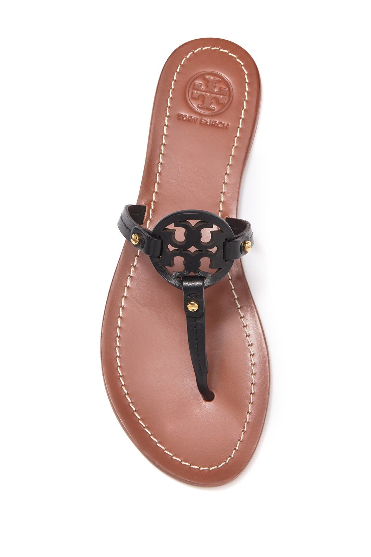 tory burch mini miller flat sandal