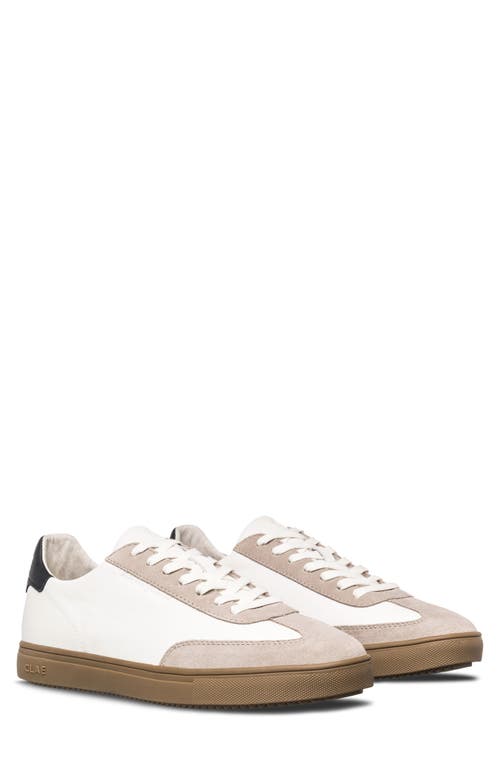 Deane Sneaker in White Feather Grey Dark Gum