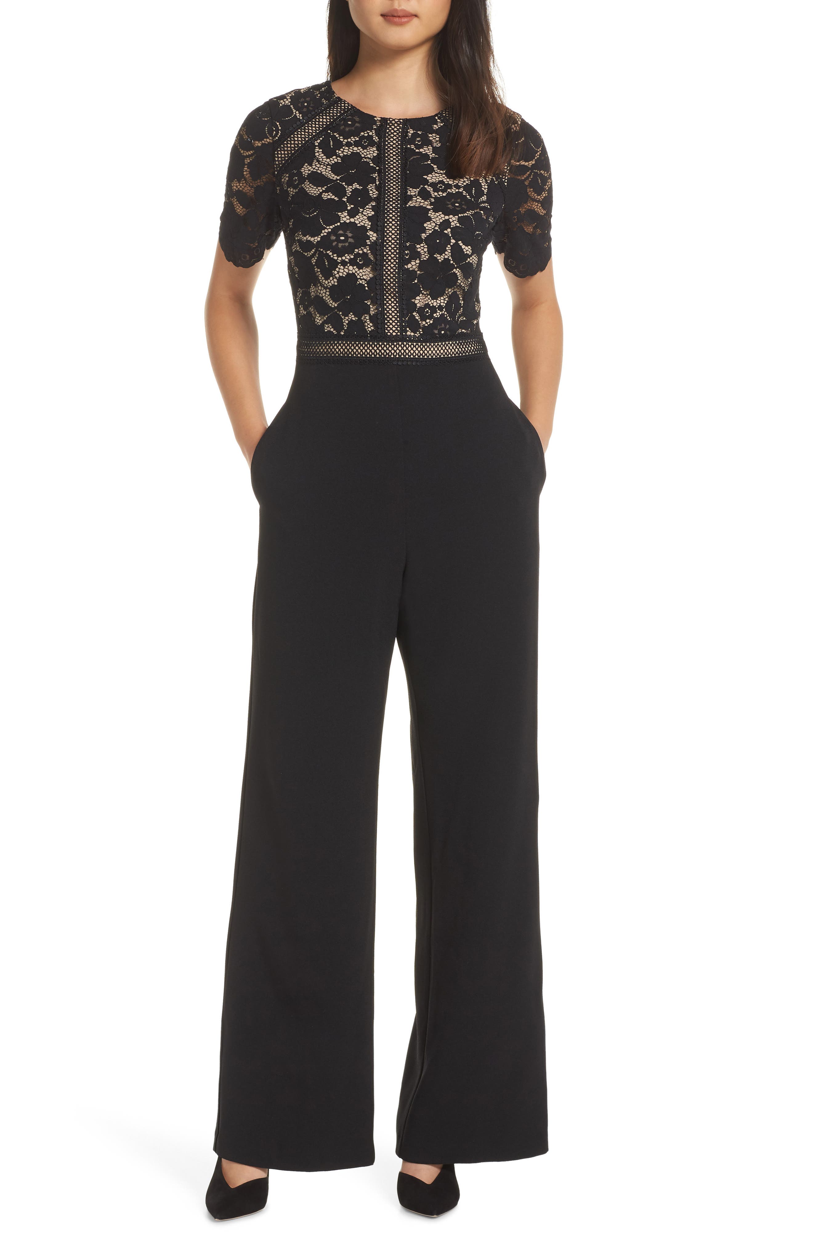 nordstrom lace jumpsuit