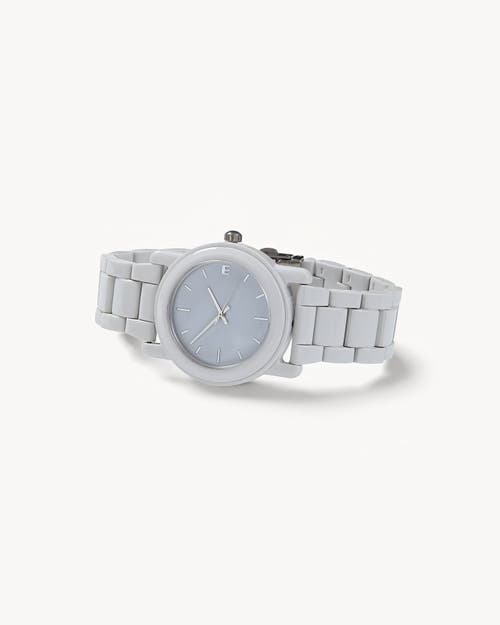 Shop Machete Mono Watch In Light Grey