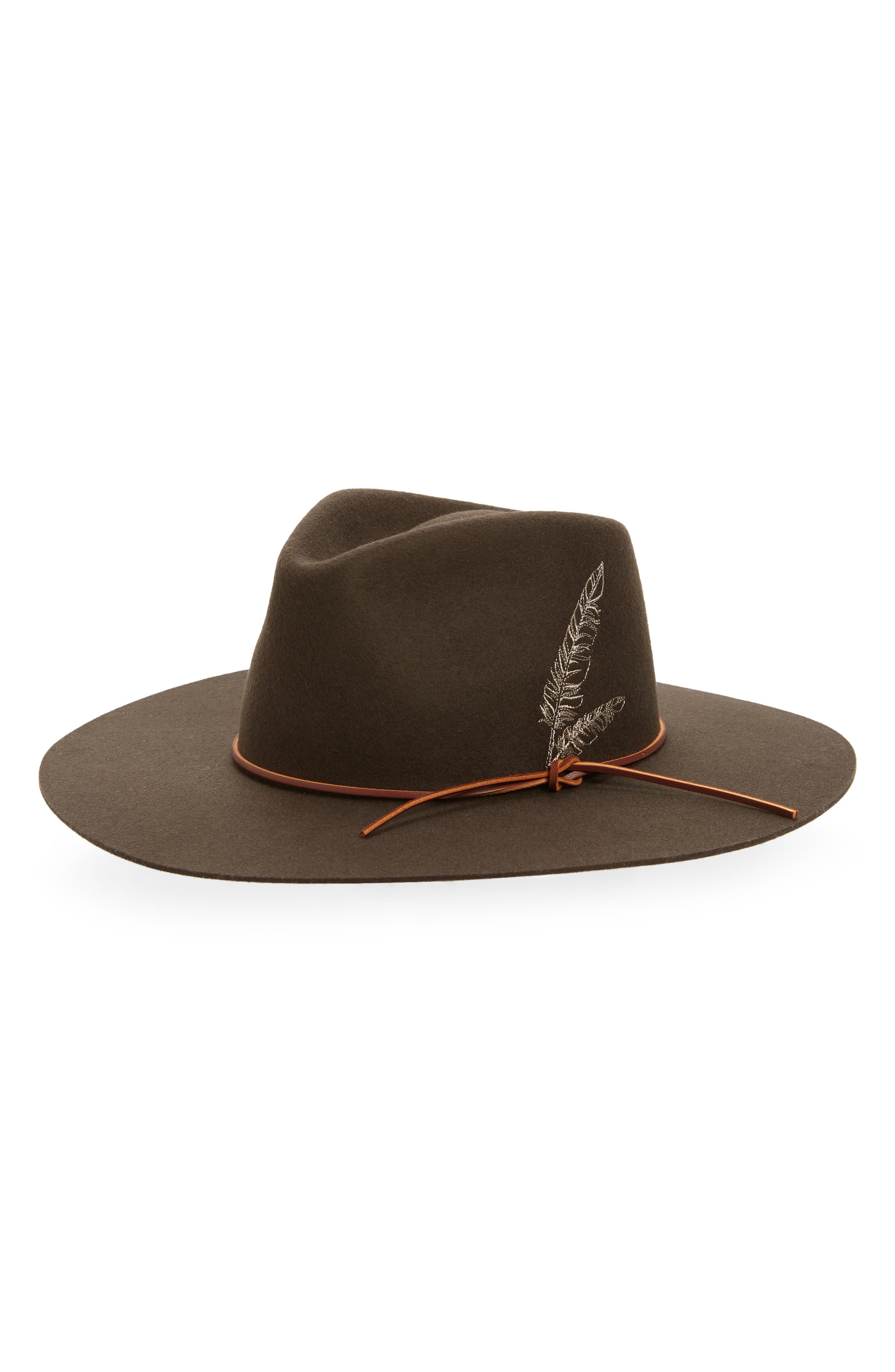 kacy wool fedora