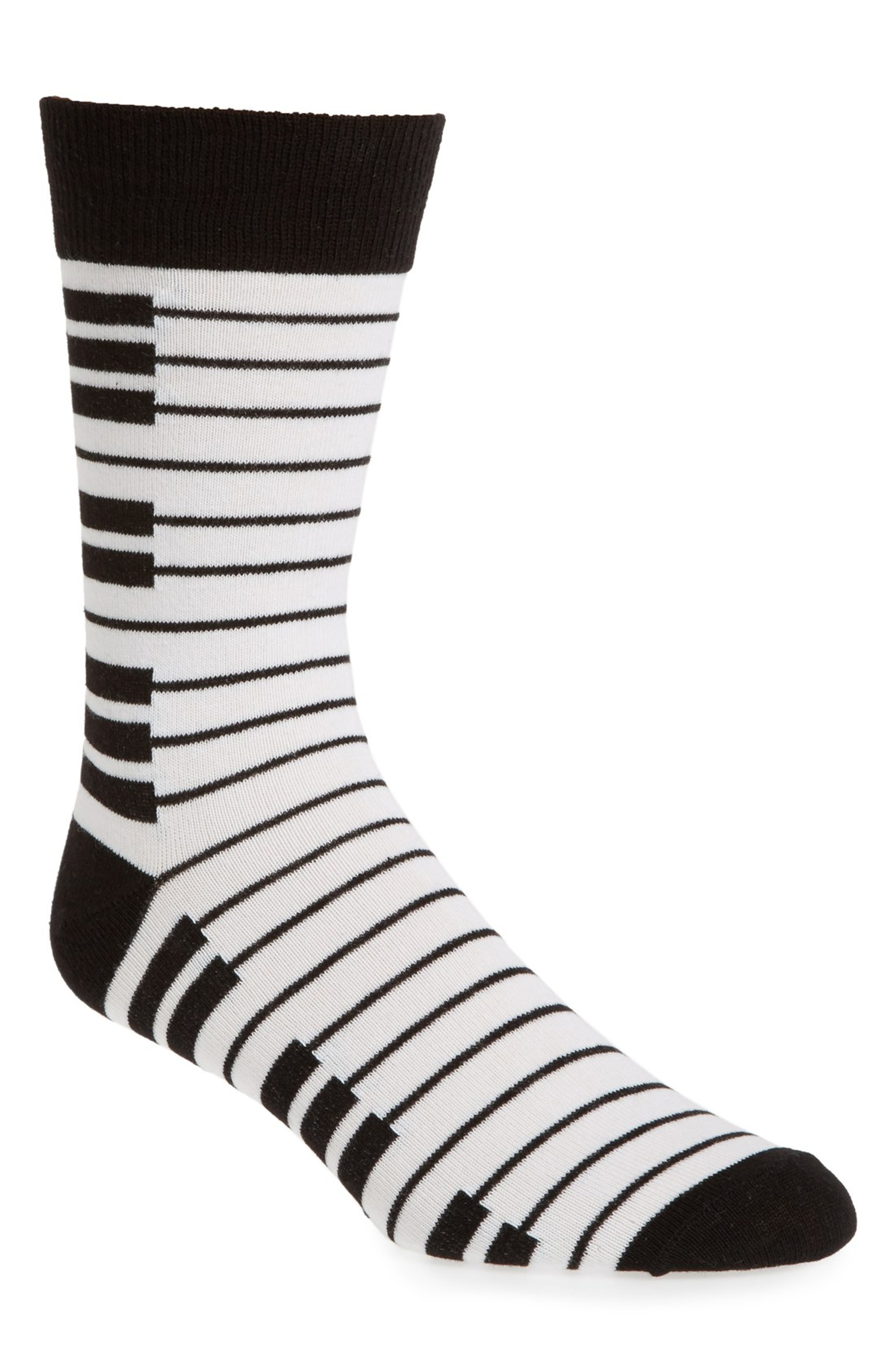 Topman Piano Key Socks | Nordstrom