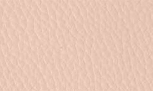 Bey-berk Hayley Faux Leather Jewelry Clutch In Blush Cream