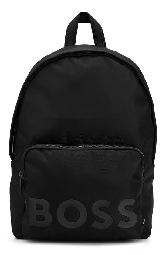 Hugo Boss Catch 2.0 Backpack In Black