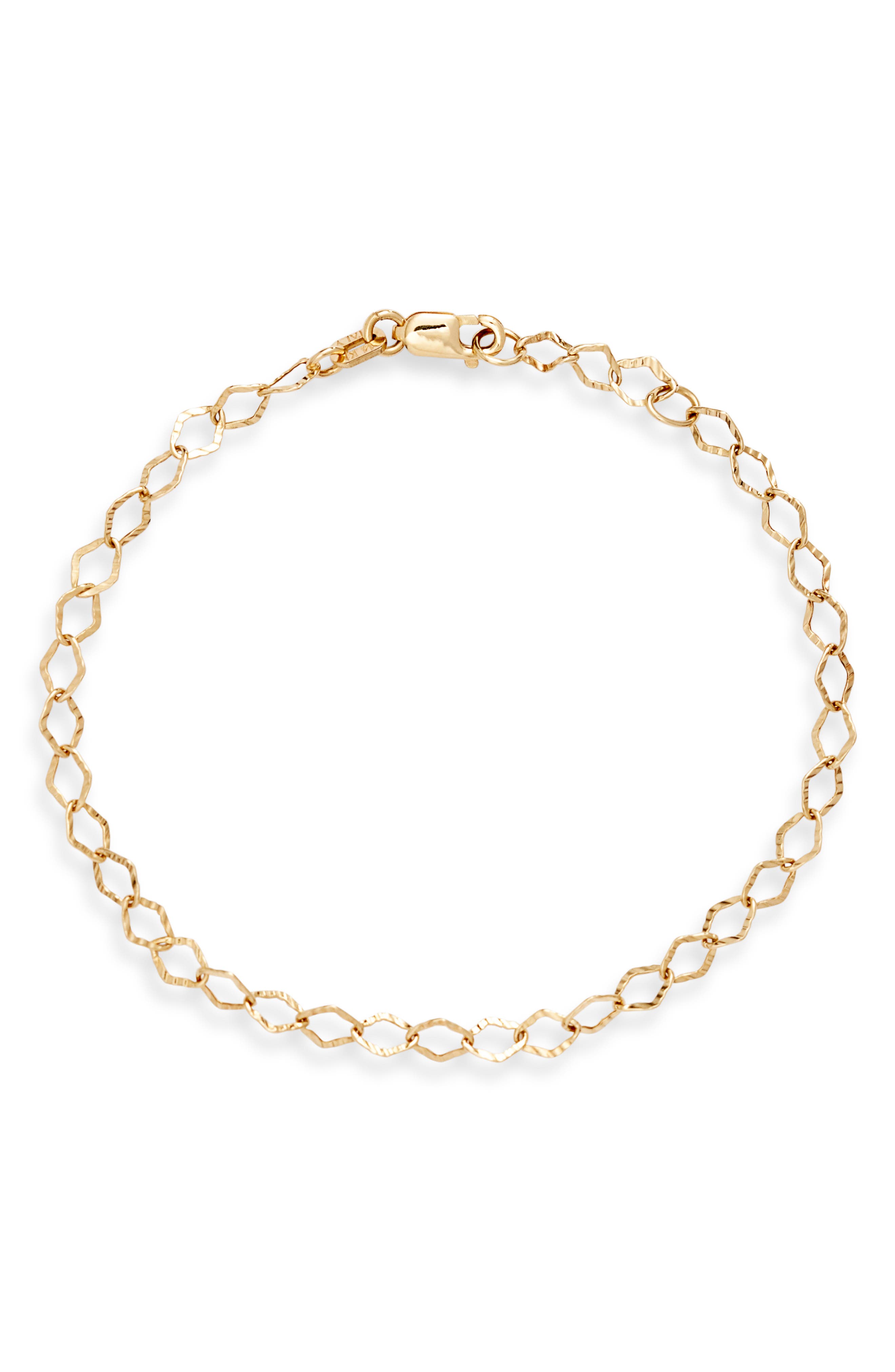 Bony Levy Open Link Chain Bracelet 
