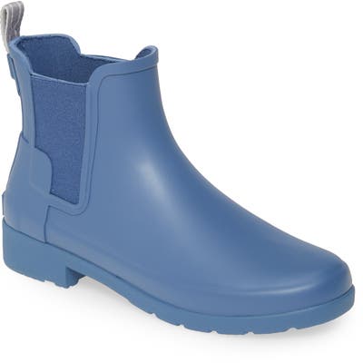 Hunter Refined Chelsea Boot, Blue