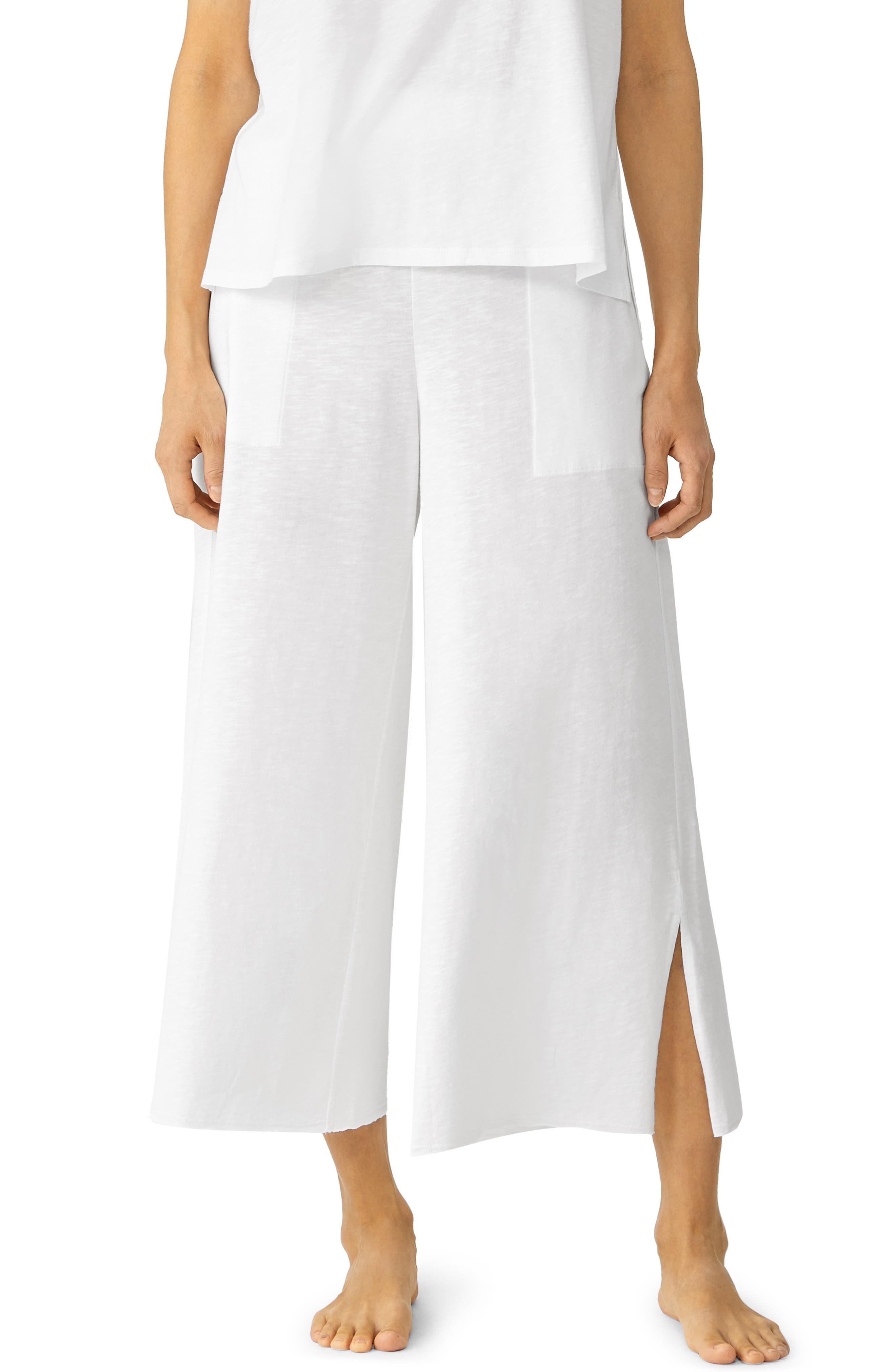 Eileen Fisher Sleep Wide Leg Organic 