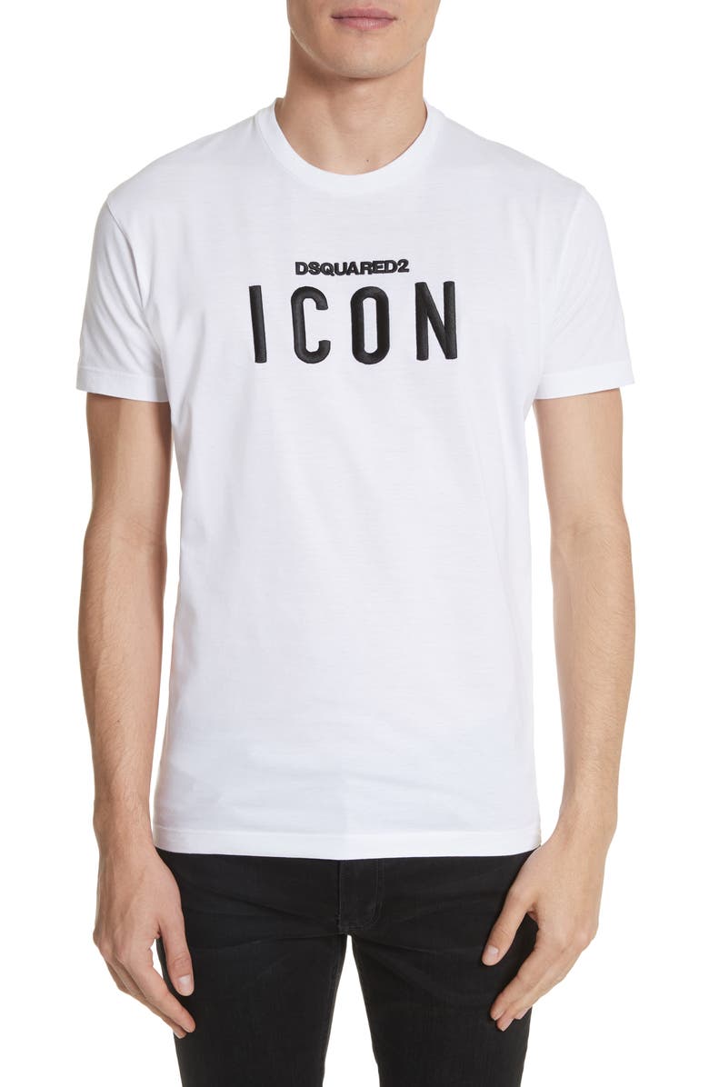 Dsquared2 Icon Embroidered T-Shirt | Nordstrom