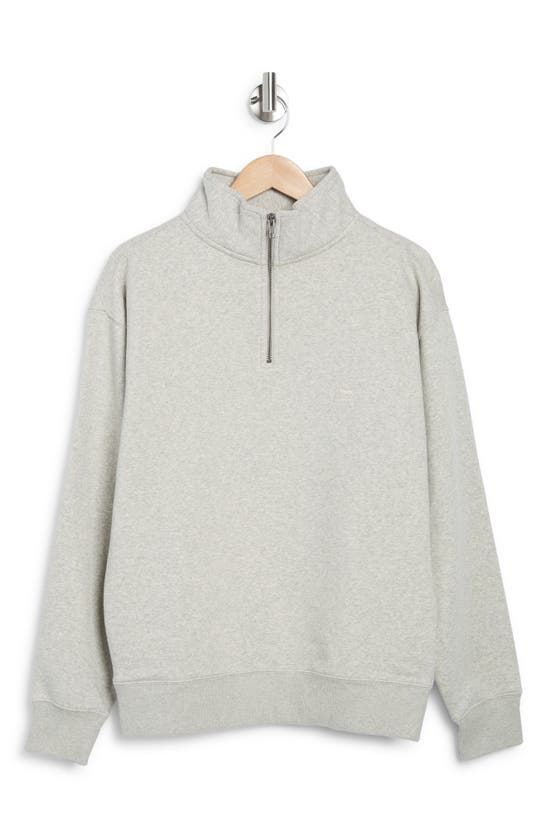Rodd & Gunn Glen Eden Quarter-zip Pullover Sweatshirt In Smoke