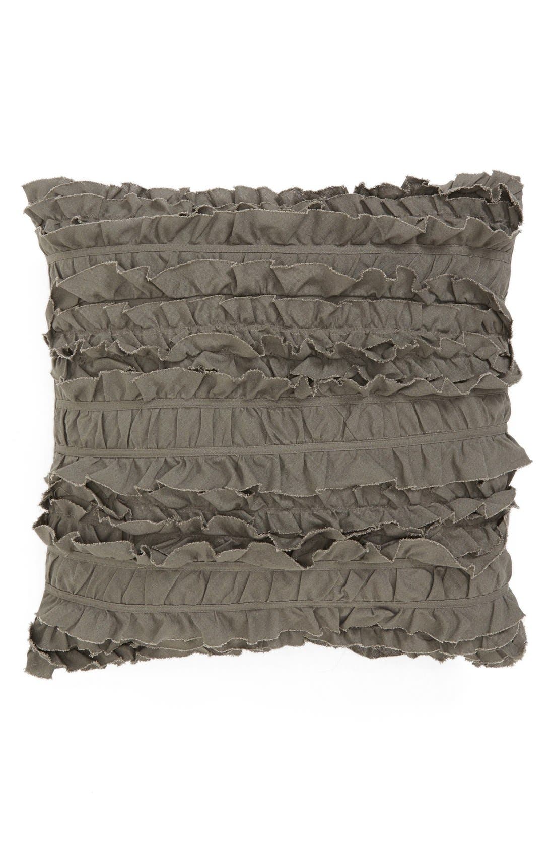 Levtex Square Ruffled Linen Pillow Nordstrom