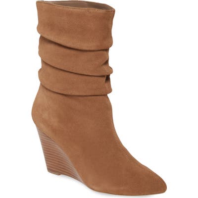 Charles By Charles David Empire Wedge Bootie, Beige