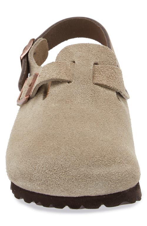 Birkenstock Tokio Clog In Taupe