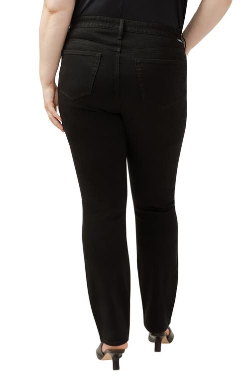 Shop Jag Jeans Ruby Straight Leg Jeans In Black