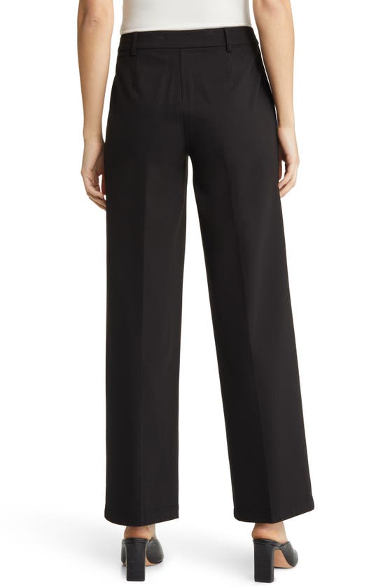 Shop Capsule 121 The Hector Straight Leg Pants In Black