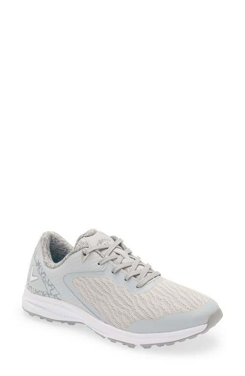 Callaway Golf® Coronado V2 Spikeless Waterproof Golf Sneaker in Grey