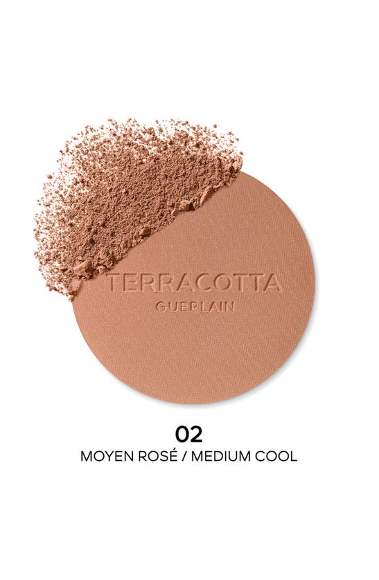 Guerlain Terracotta Sunkissed Natural Bronzer Refill In 02 Medium Cool
