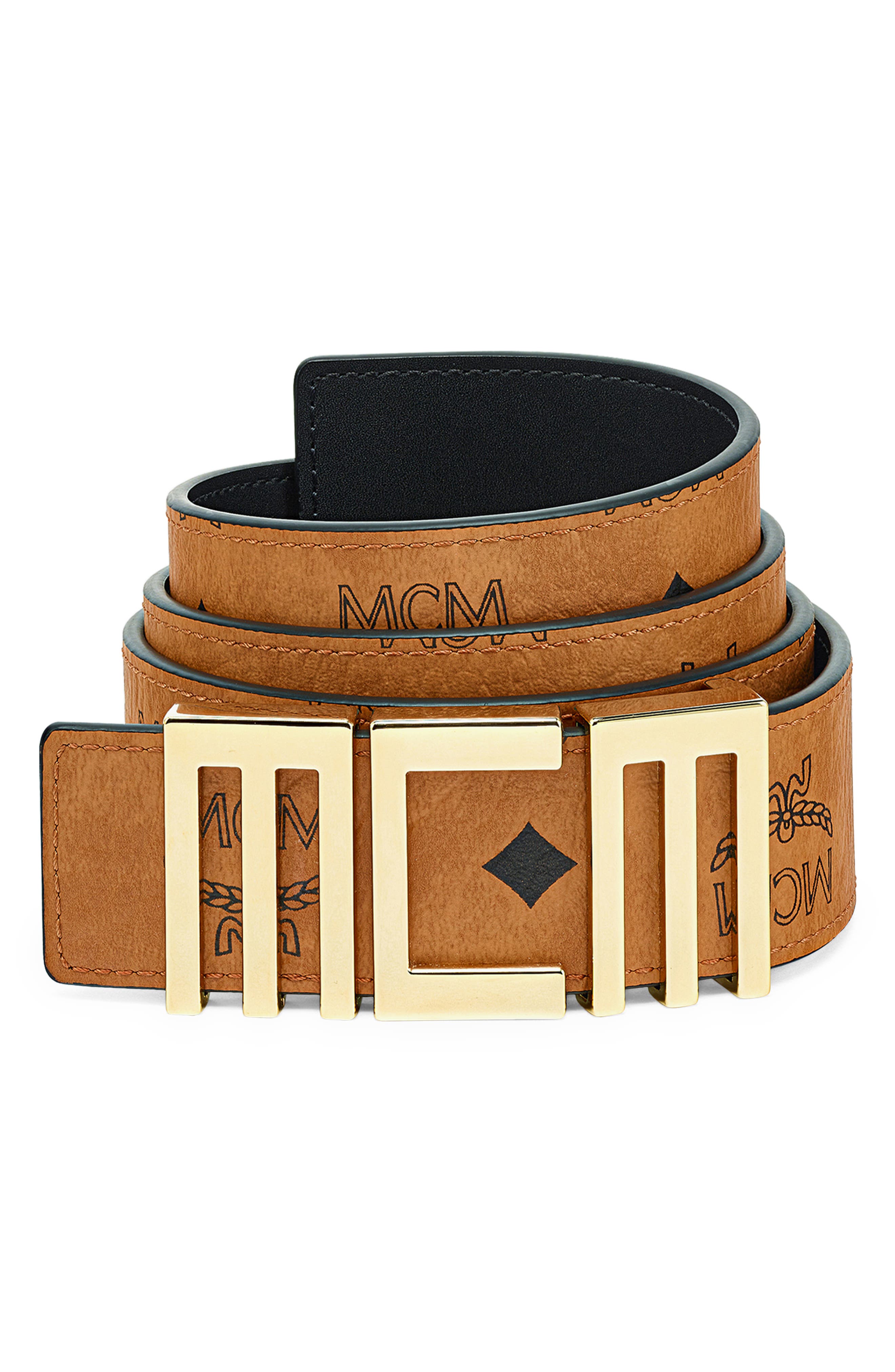 designer belts mcm