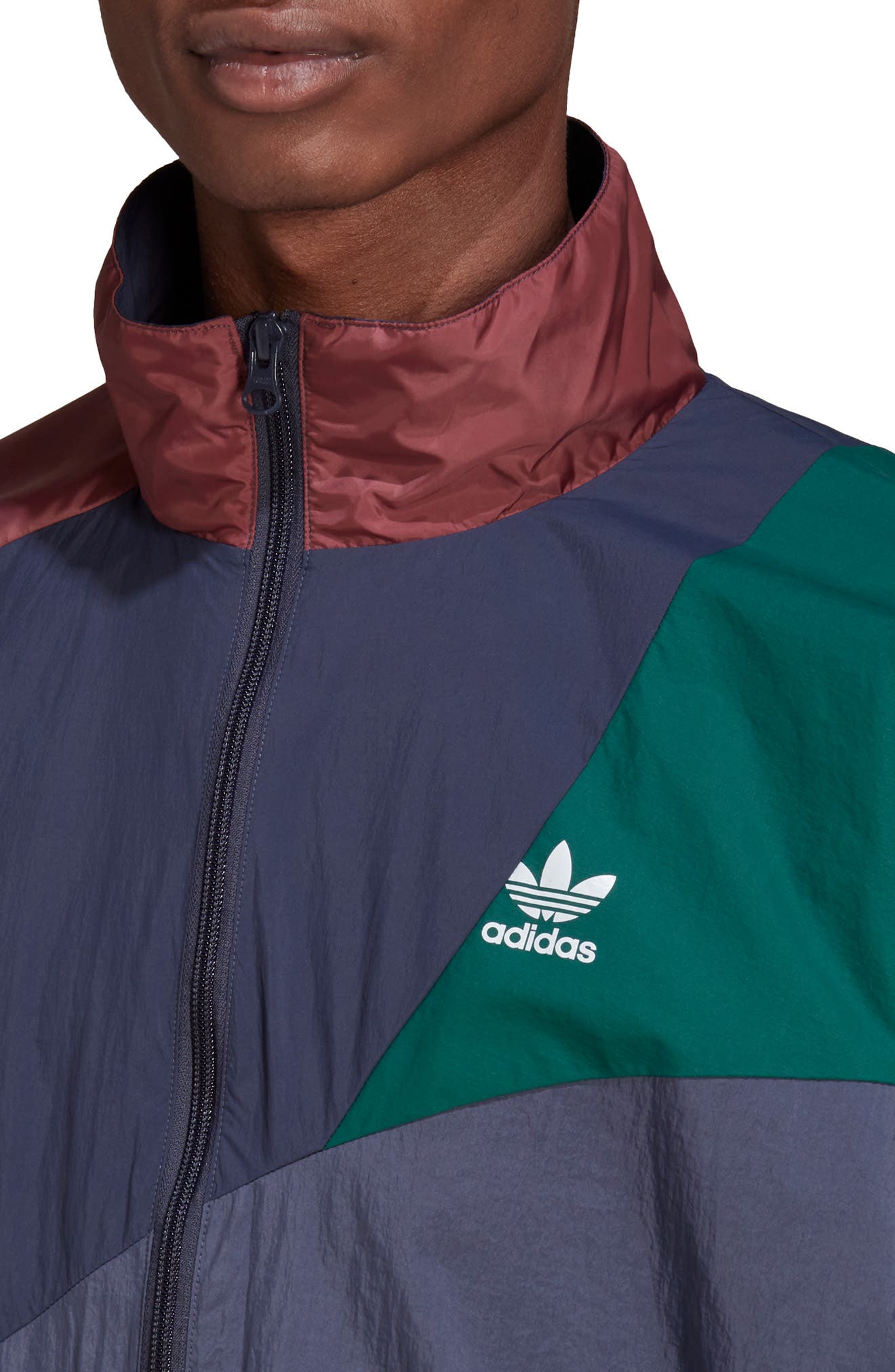 adidas originals colorblock jacket