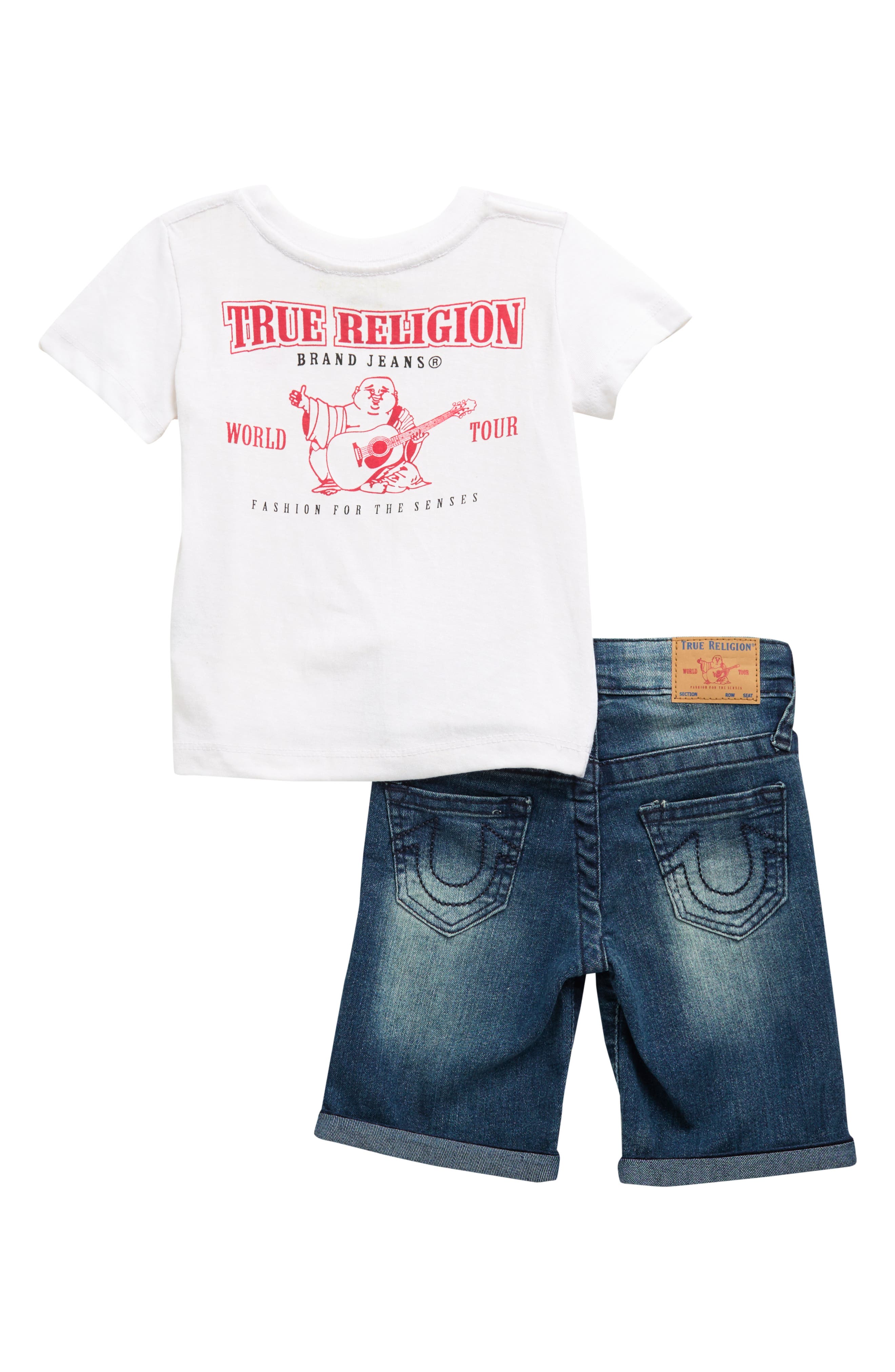 true religion kids shorts