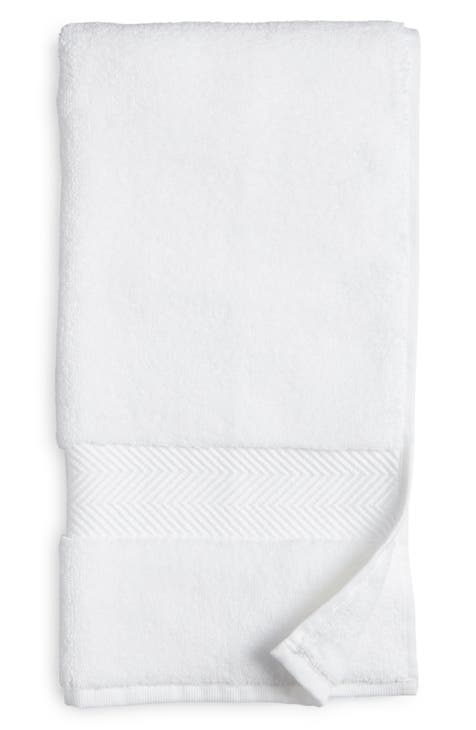 Hill Rows Kids Bath Towel, Black and White Hand Towels, Kids