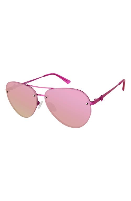 KURT GEIGER KURT GEIGER LONDON SHOREDITCH 60MM RIMLESS AVIATOR SUNGLASSES