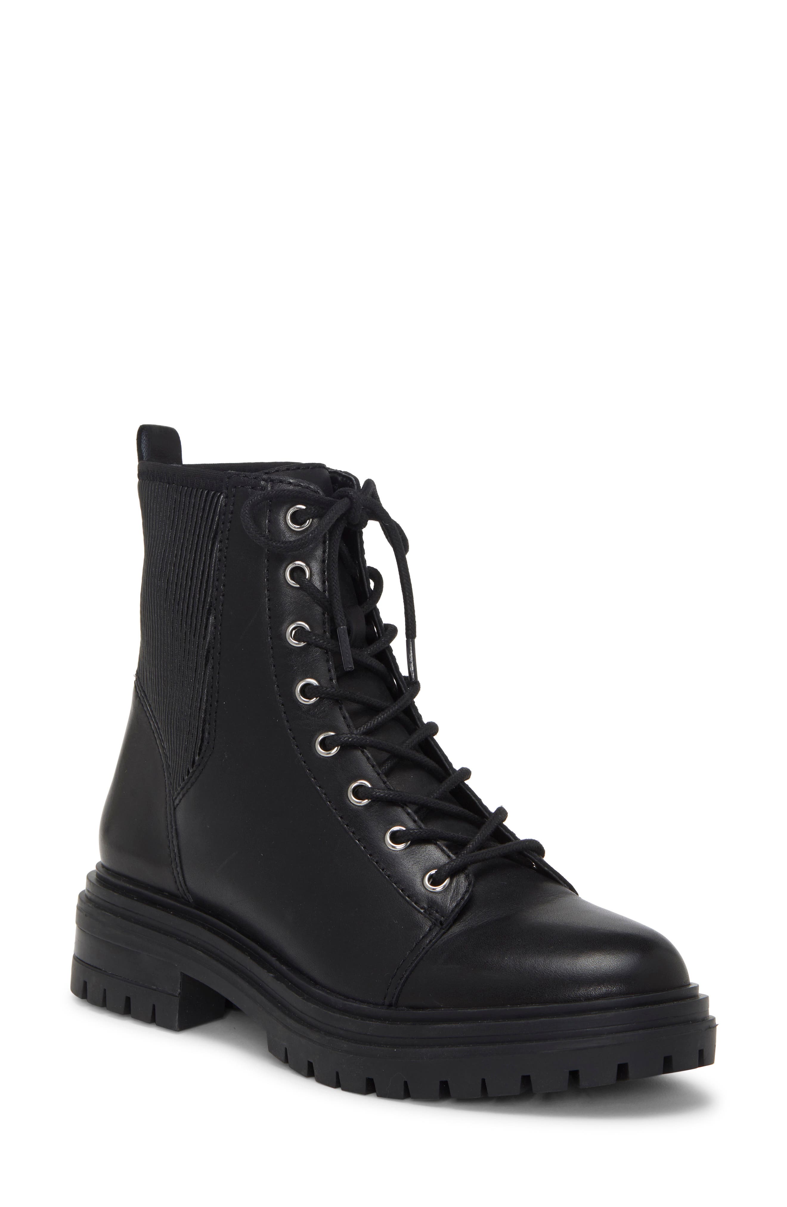 black combat boots women's cheap