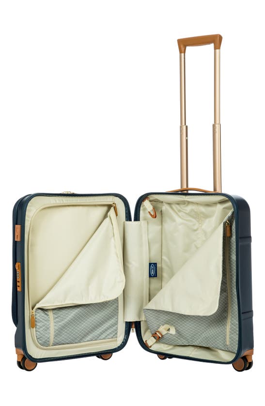 Shop Bric's Bellagio 2.0 Pocket 21-inch Wheeled Carry-on In Blue