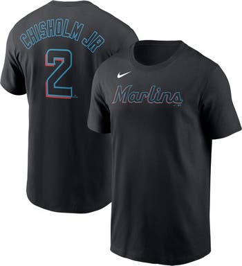 Men's Miami Marlins Nike Blue Alternate Authentic Team Jersey