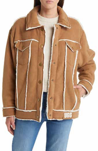 Ugg arabella sales shearling moto jacket