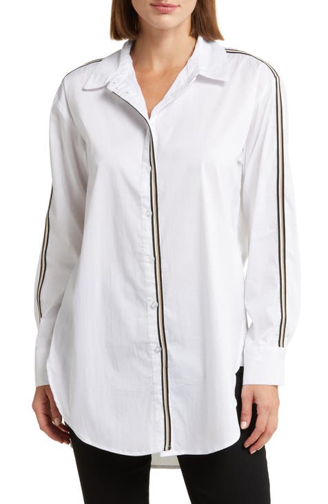 Ellen Tracy Women's White Long Sleeve Shirt / Various Sizes