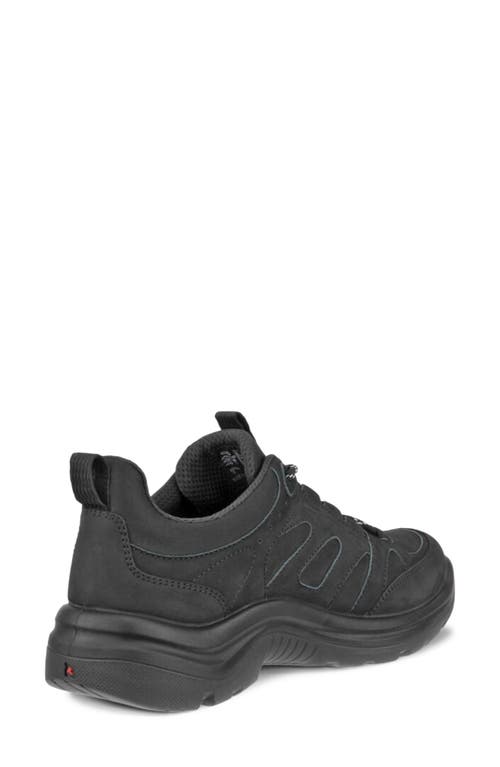 Ecco Offroad Hiking Sneaker In Black/black