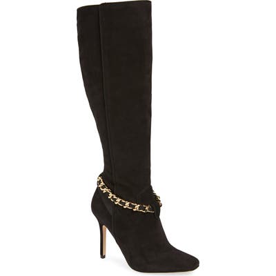 Karl Lagerfeld Paris Maryam Knee High Boot, Black