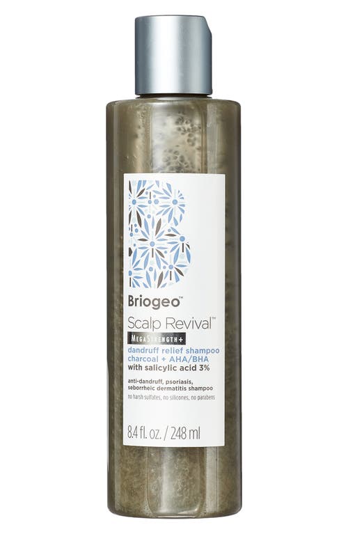 Briogeo Scalp Revival&trade; MegaStrength+ Dandruff Relief Shampoo Charcoal + AHA/BHA with Salicyic Acid 3%