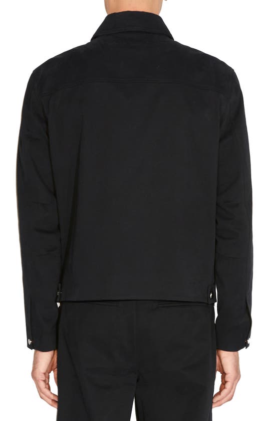Shop Vayder Lightweight Stretch Twill Jacket In Black