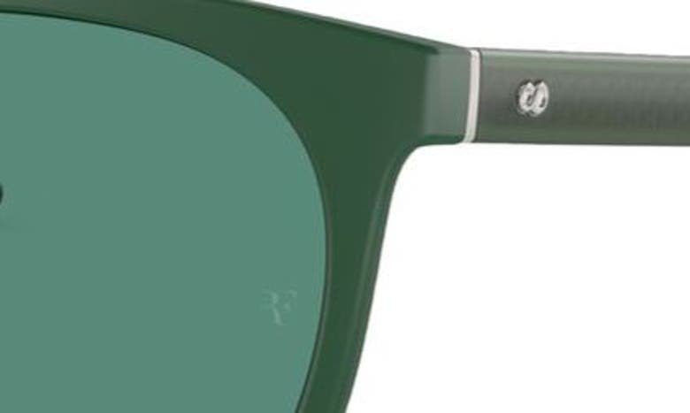 Shop Oliver Peoples X Roger Federer R-1 55mm Irregular Sunglasses In Matte Green