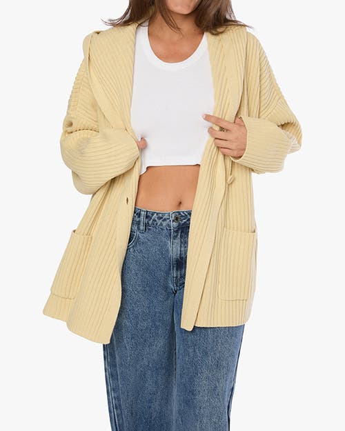 Shop Weworewhat Double Breasted Cardigan In Wheat