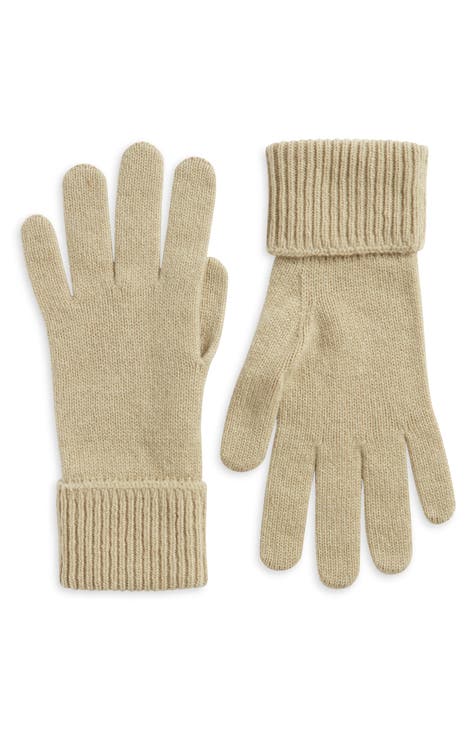 Women's Beige Gloves & Mittens | Nordstrom