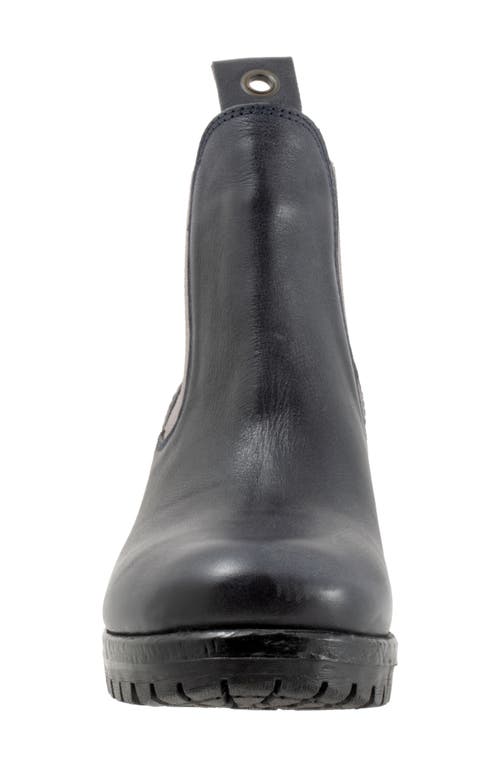 Bueno Florida Chelsea Boot In Navy/ Grey