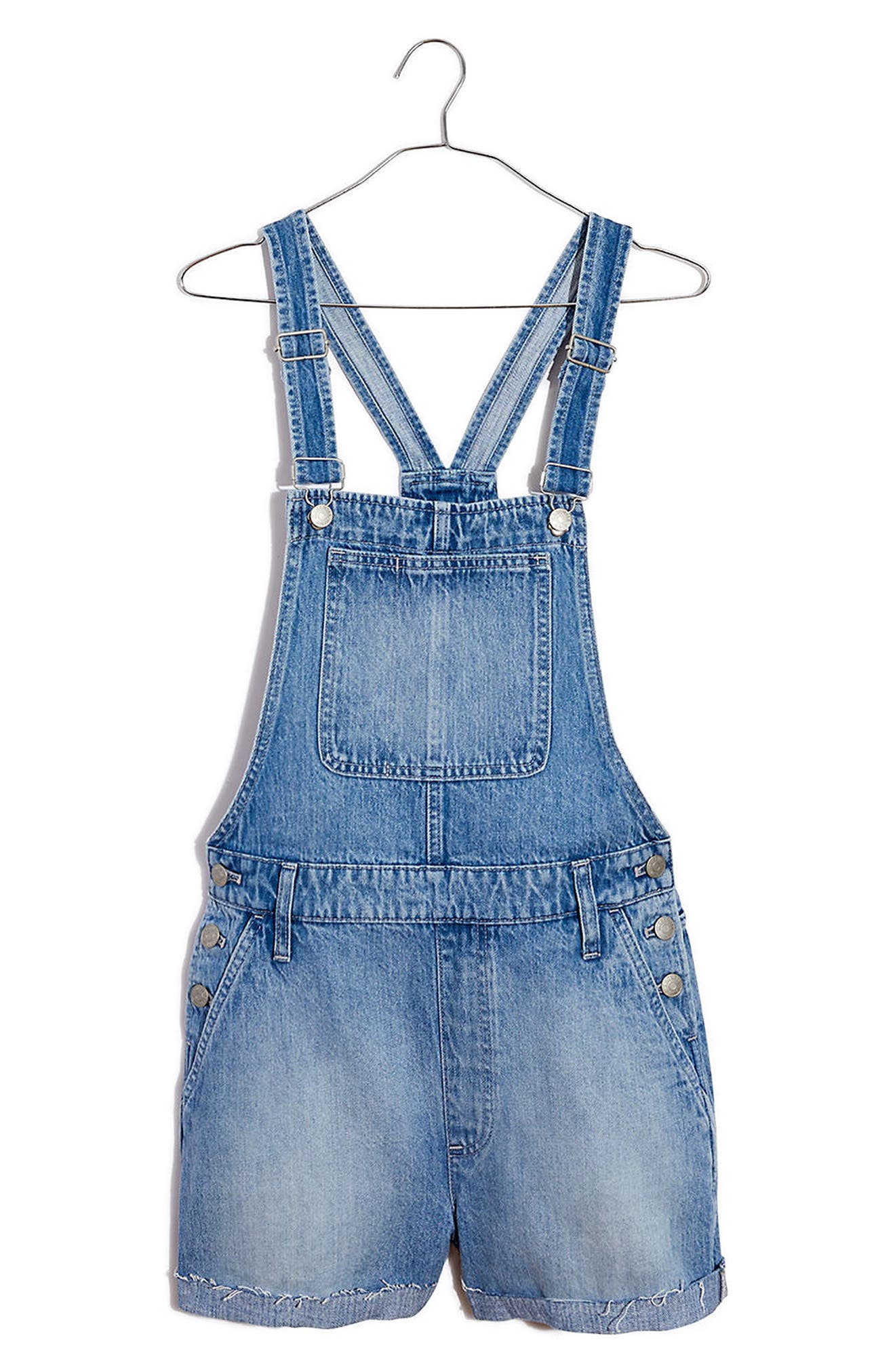 madewell adirondack short overalls