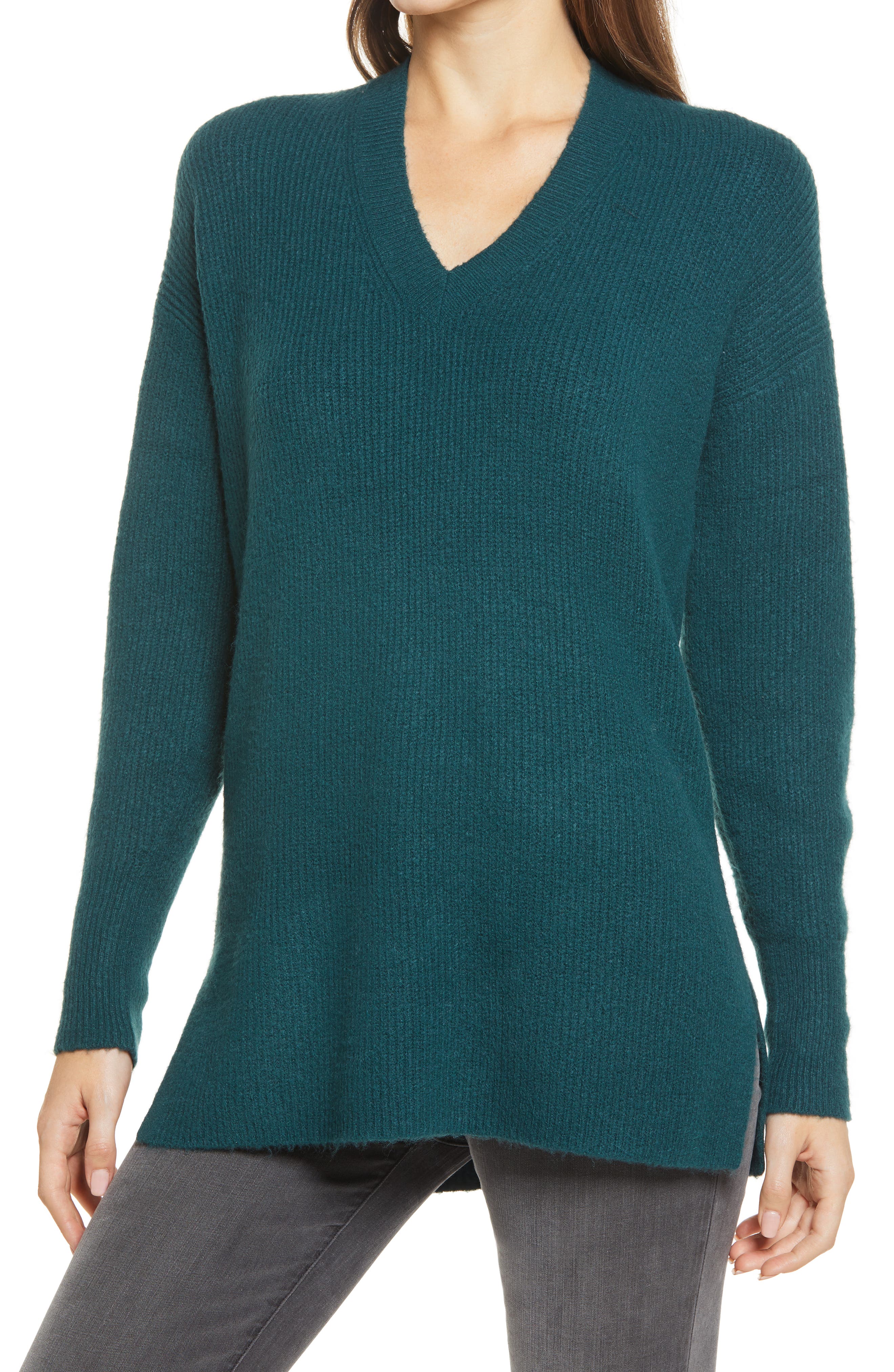 halogen tunic sweater