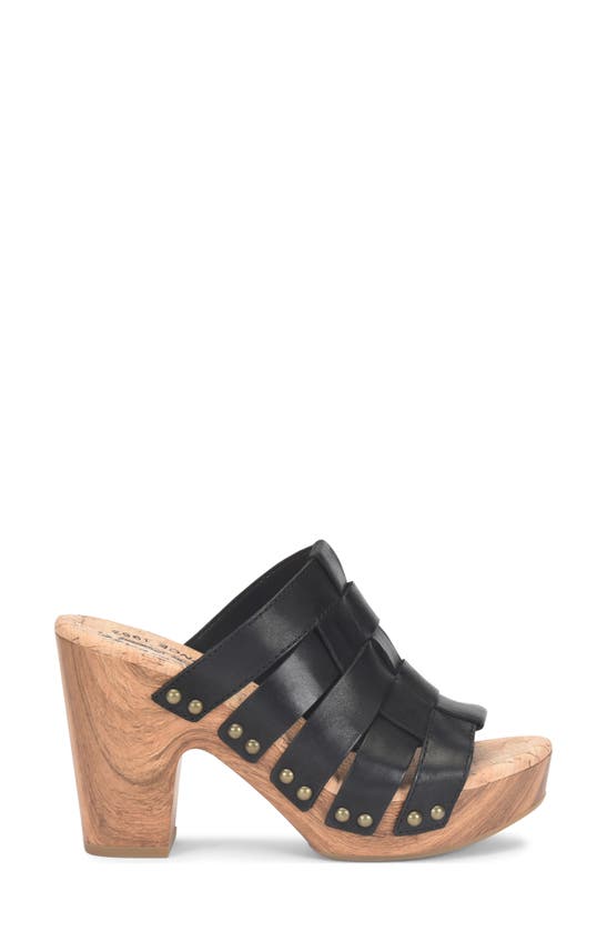 Shop Kork-ease Devan Platform Sandal In Black