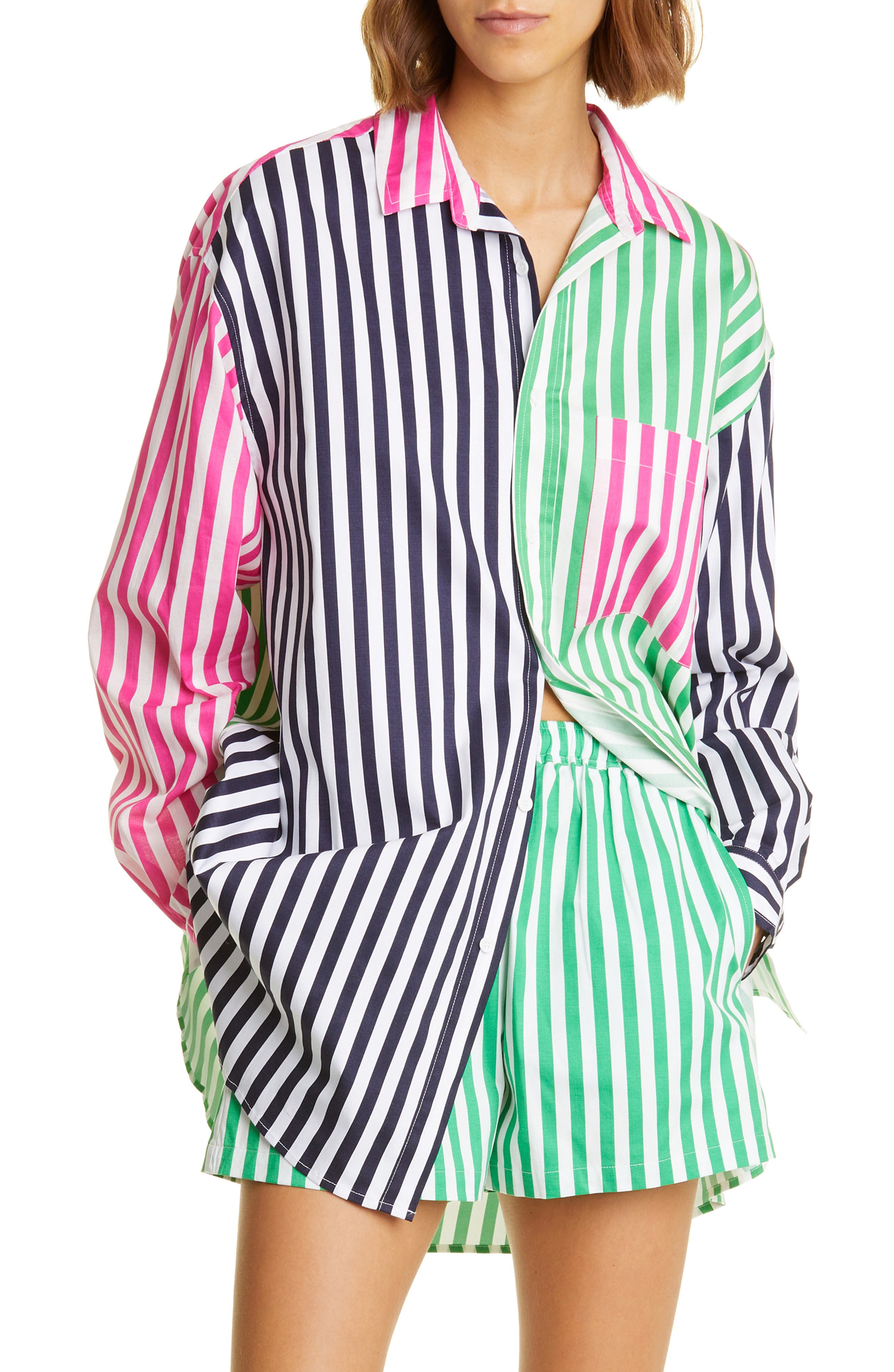 BLANCA Oversize Colorblock Stripe 