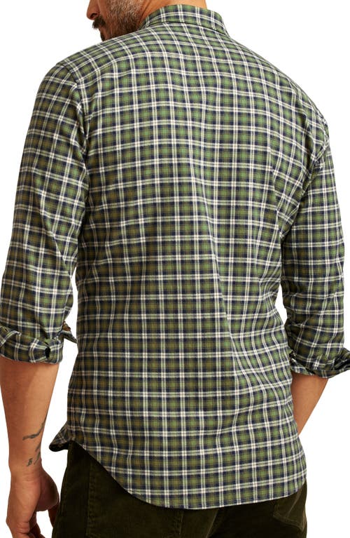 Shop Bonobos Slim Fit Plaid Lightweight Stretch Flannel Button-down Shirt In Lampster Plaid Herringbone C3