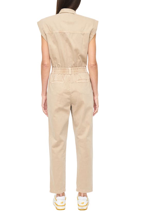 Pistola Rosie Utility Jumpsuit In Sesame