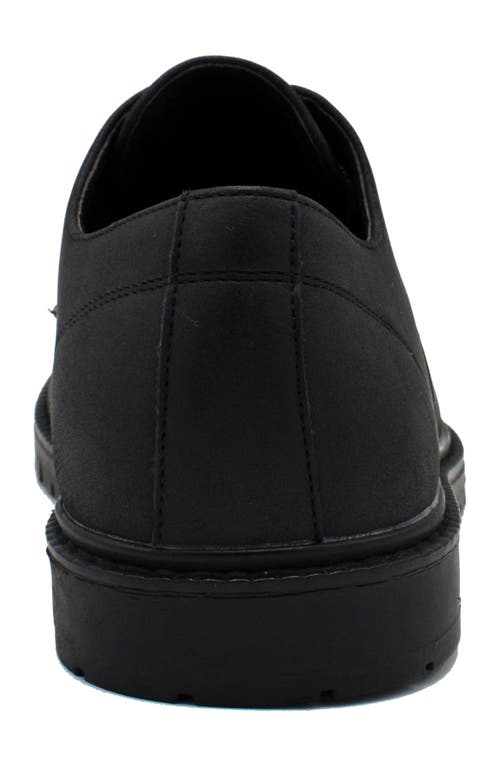 Aston Marc Manti Lug Sole Derby In Black