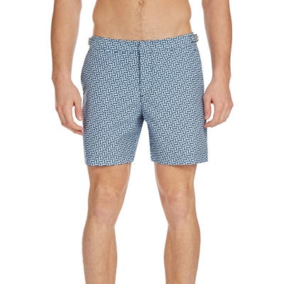 Orlebar Brown Bulldog Coronado Swim Shorts, Blue