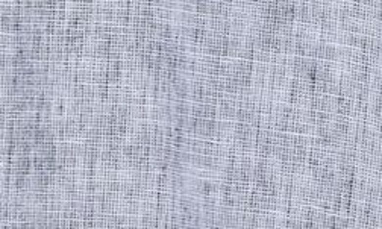 Shop 14th & Union Linen Blend Trim Fit Shorts In Navy Blazer-white Eoe