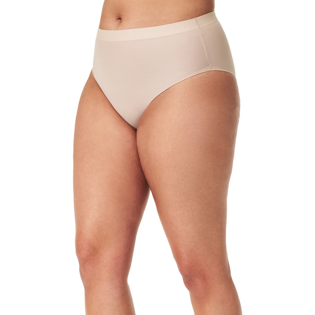 Spanx Sheer Power Control Bikini Briefs In Champagne Beige
